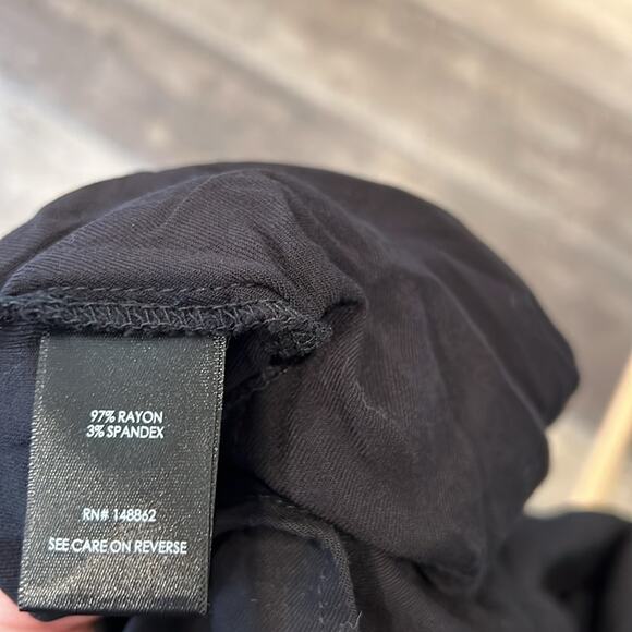 Torrid Women's Mini Twill Drawstring Shirt Dress Deep Black Size 1X - Picture 9 of 10